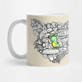 Copy of Chan's Room Doodle (White) Mug